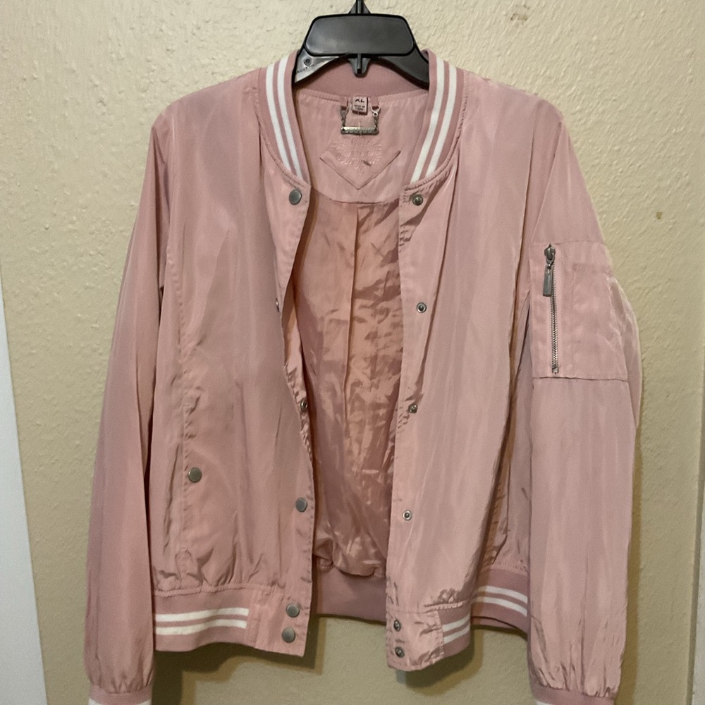 Pink Bomber Jacket